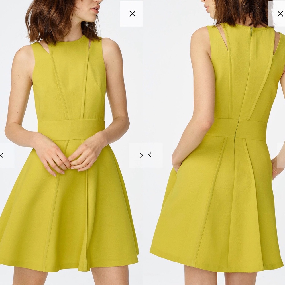 A|X Cutout Shoulder Fit-n-Flare Dress w/pockets